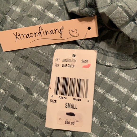 Xtraordinary Dress in Sage Green - Picture 8 of 11